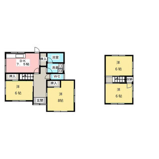 🉐ペット可🉑🐾伊勢市戸建て駐車場4台可🉐イオンララパーク5分立地...