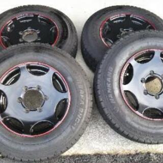 195/80r15 スタッドレスタイヤ ハイエース200