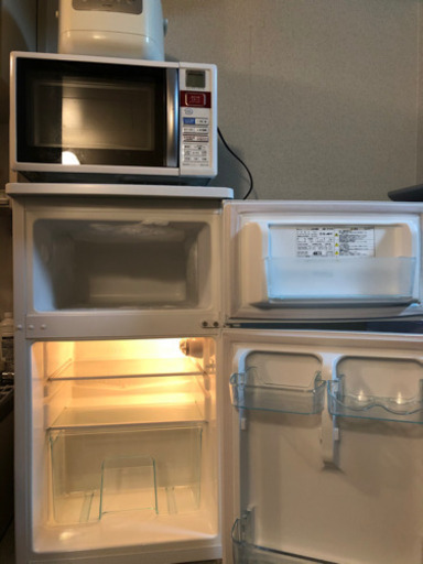 【11/26 12時以降 京都市内 配送OK】冷蔵庫\u0026電子レンジセット