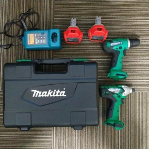 マキタ インパクトドライバーとドリルドライバー