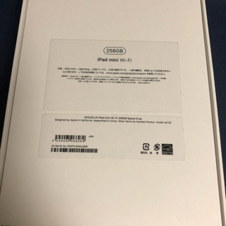 iPad mini５ 256GB