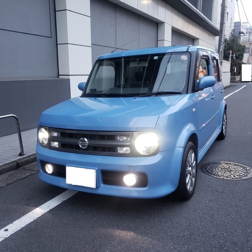 キューブキュービック15rxh後期車検3年4月走行キロ希少サンルーフ社外hddナビ フルセグtv バックカメラキセノンライト純 カリテス47 大泉学園のキューブの中古車 ジモティー