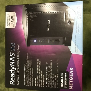 NETGEAR ready NAS202 ハードディスク