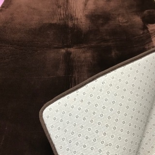 床暖房対応　低反発高反発フランネルラグ　カーペット　じゅうたん　絨毯
