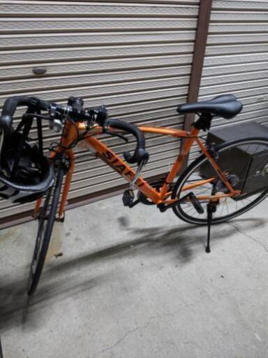 美品　ロードバイク　クーフェイ　700C　SHIMANO 製 14段変速機　ヘルメット 付