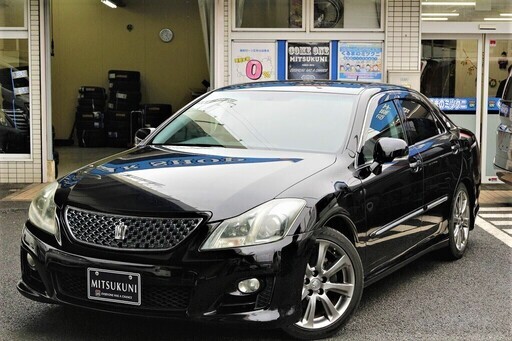 自社ローンのことなら くるまのミツクニへ 自社ローン専門中古車販売店 トヨタクラウンアスリートナビパッケージ オトロン土浦店 土浦のクラウンの中古車 ジモティー