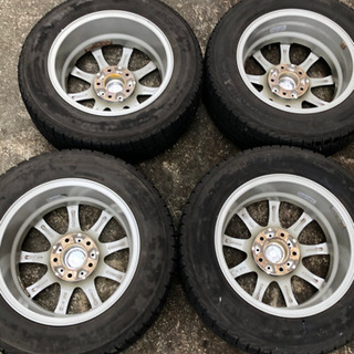 中古　15インチ　アルミ付きスタッドレス　ヨコハマ　アイスガードiG30 195/65R15