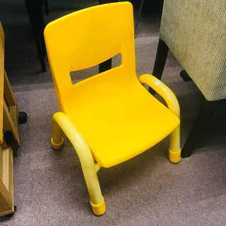 可愛い♡黄色い子供椅子