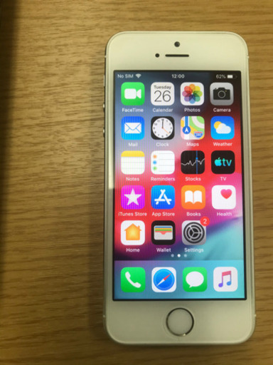 IPhone 5s 16gb ;Carrier “Au”イチダイだけです