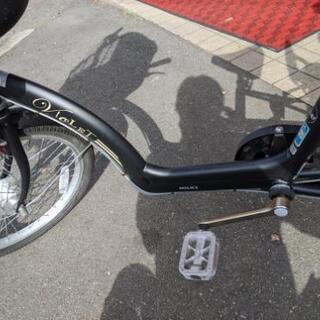 【人気商品】S-TECH サカモトテクノ バイオレット 20インチ 自転車 ママチャリ ブラック 3段変速