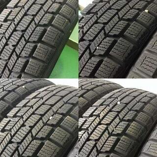 ★2015年製 155/70R12 75Q ダンロップ DSX-2 中古 スタッドレス 4本 12インチ★