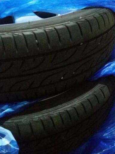 16インチ ダイハツ純正ホイールタイヤ4本セット165/50R16 165/50R16 75V タイヤ 4本 ダイハツ純正ホイールつき