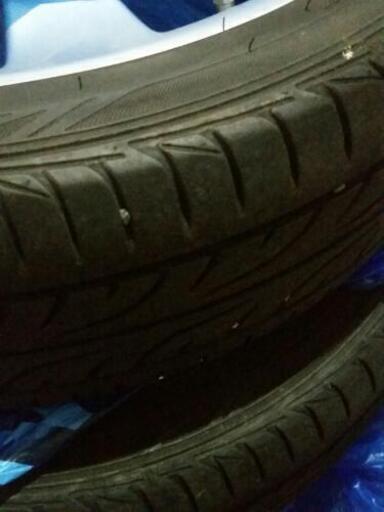 16インチ ダイハツ純正ホイールタイヤ4本セット165/50R16 165/50R16 75V タイヤ 4本 ダイハツ純正ホイールつき