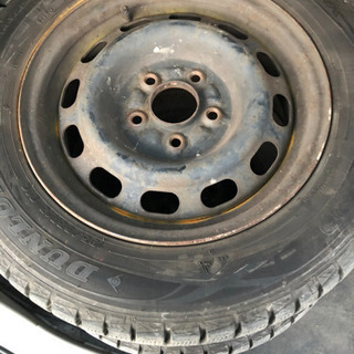 取引設立　終了致しました。スタッドレスタイヤホイール付き　　195/65R15 