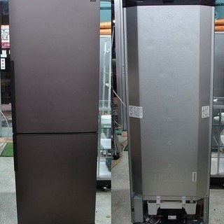 19N0117 D 札幌発 引取歓迎 SHARP/シャープ SJ-PD27B ノンフロン冷凍冷蔵庫 271L 2016年製 中古