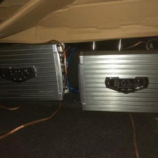 ウーハー 2300W x2 ボックスセット！
