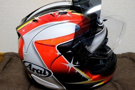 アライ　ヘルメット　Arai RX-7RR5　プロシェード付き　XL(61/62cm)