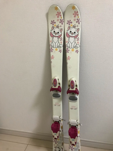 ディズニーマリーちゃんスキー板110cm ストック、ブーツセット www