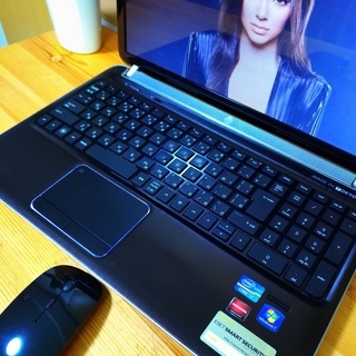 corei7メモリ8Gで超高性能！　SSD搭載で超高速☆　ブルーレイ対応♪　極美品のHP★　かっこいいメタルブラック★　4コア8スレッドで超高性能！　最新Windows10♪　　高級感のあるメタリックグレー　SSD128G　ヒューレット・パッカード　HP　Pavilion　黒光りのボディ！　最新Windows10　64Bit　　15.6インチ　テンキー＆ウェブカメラ搭載　マウス付き 　ノートパソコン　無線LAN　Wi-Fi対応 　DVDドライブ