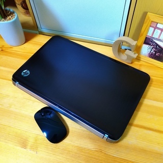 corei7メモリ8Gで超高性能！　SSD搭載で超高速☆　ブルーレイ対応♪　極美品のHP★　かっこいいメタルブラック★　4コア8スレッドで超高性能！　最新Windows10♪　　高級感のあるメタリックグレー　SSD128G　ヒューレット・パッカード　HP　Pavilion　黒光りのボディ！　最新Windows10　64Bit　　15.6インチ　テンキー＆ウェブカメラ搭載　マウス付き 　ノートパソコン　無線LAN　Wi-Fi対応 　DVDドライブ