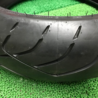 ほぼ新品！DUNLOP バリバリ伝説級ヤマ有り！バイクタイヤ前後セット 