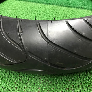 ほぼ新品！DUNLOP バリバリ伝説級ヤマ有り！バイクタイヤ前後セット 