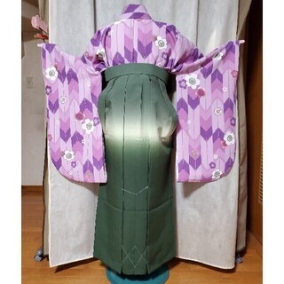 卒業式　袴セットD