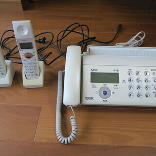 普通紙パーソナルファクシミリ電話機 NECスピークス SP-R100W