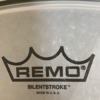 REMO サイレントストローク ヘッド　22’ メッシュ　バスドラム用