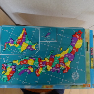 日本地図プラスチックパズル
