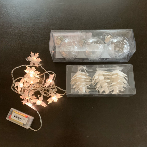 IKEA クリスマスオーナメント イルミネーション