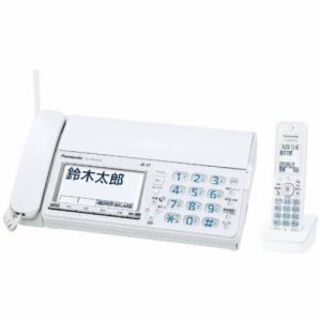 Panasonic FAX付電話機 KX-PZ210DL-W パ...