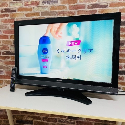 即日受渡可❣️HDD内蔵日立37型液晶テレビ15500円