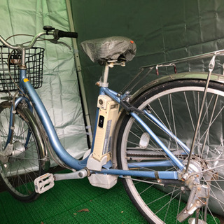 SANYO電動ハイブリッド自転車26インチ　バッテリー、充電器付