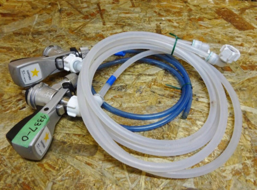(4337-0)サッポロ ビールディスペンサー用 ビールヘッド マイクロヘッド ビールホース ガスホース セット 中古品 飲食店 店舗
