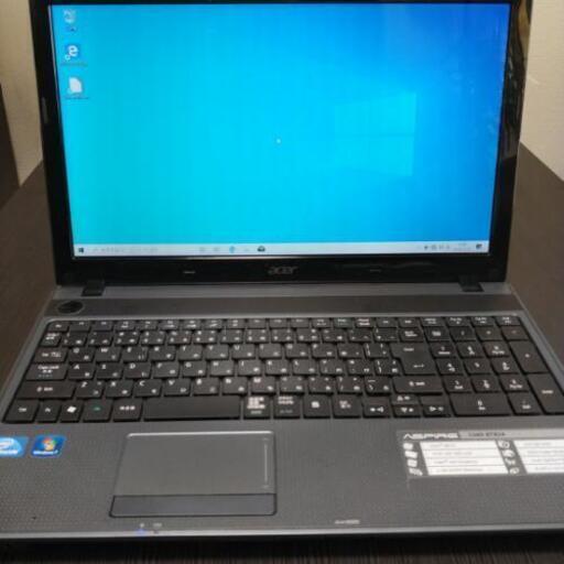 【webカメラ 無線LAN付PC♪】HDD使用1254時間! windows10 テンキー付ノートパソコン