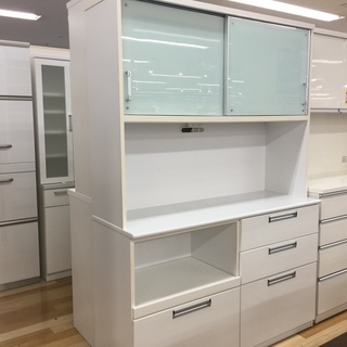 収納家具 2枚扉レンジボード【トレファク岸和田】