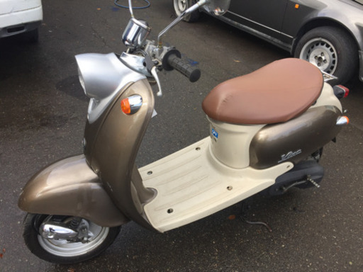ヤマハ ビーノ VINO 原付スクーター 6800km 中古 ブラウン