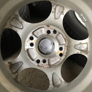 175/65r14 ブリヂストン スタッドレス アルミ付 6JJ オフセット+38 値下げ