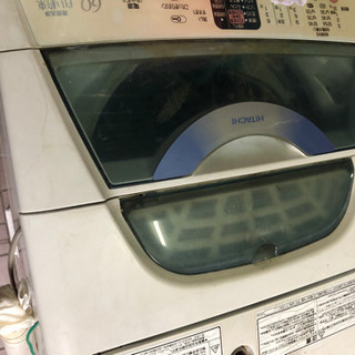 HITACHI 白い約束　洗浄機