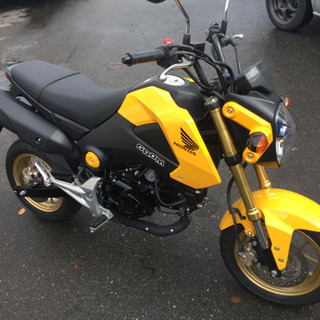 ホンダ グロム GROM 125cc 600km走行 中古 室内保管