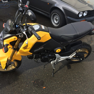 ホンダ グロム GROM 125cc 600km走行 中古 室内保管