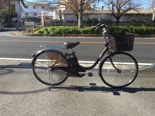 パナソニック電動自転車 ビビDX 26インチ チョコブラウン BE-ELD636