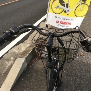 最終１台！特典多数！！★リヤチャイルドシ－トルーム＆ヘルメットプレゼント！ブリヂストン子供乗せ電動自転車ビッケモブｄｄ　ダ－クグレ－