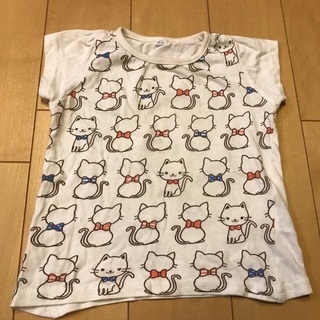 猫Ｔシャツ 小さめ90