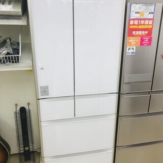 1年間動作保証付  2017年製 HITACHI 6ドア冷蔵庫 ...