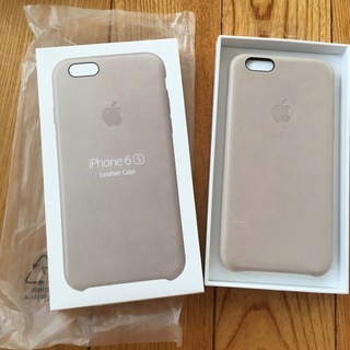 iPhone 6sレザーケース ローズグレイ