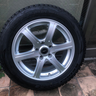ブリジストン　ブリザック　スタッドレスホイールセット　エクストレイルなどに　