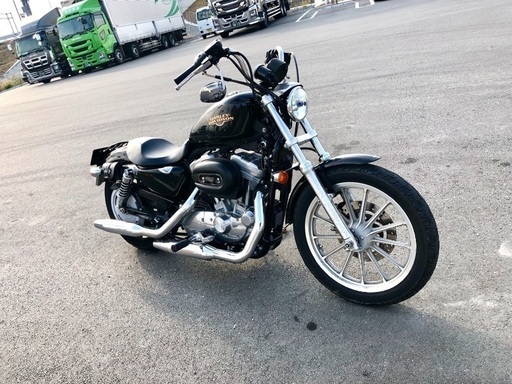 【交換・下取可】 ハーレー XL 883 L 後期インジェクション カスタム多数！ 低走行 9,400km！ すごく調子良いです　この機会に憧れのハーレーオーナーに！ 格安にて 嬉しいオマケつき♪