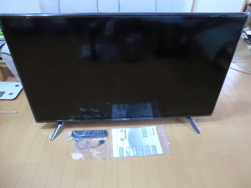 ハイセンス　４Ｋ対応液晶テレビ　ＨＪ５０Ｎ３０００　美品